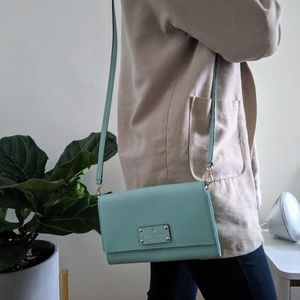 Kate Spade Mint Sling Crossbody Handbag Clutch